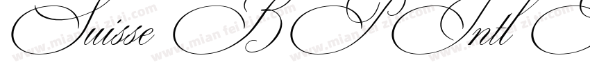 Suisse BP Intl Thin字体转换